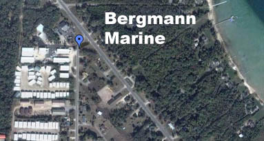 Bergmann Marine offers boat storage which is convenient to Charlevoix and all of northern Michigan.